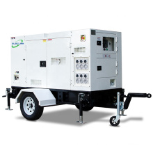 Factory Directly Sales 3Phase 40KW  Mobile Silent Diesel Generator Powered By Xichai FAWD 4DX23-65D Engine For Hotel Use